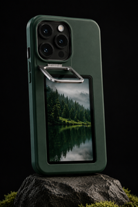 Lumeille E-ink iPhone case with stand
