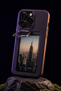 Lumeille E-ink iPhone case with stand